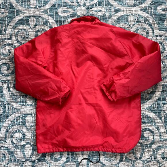 Chalk Line Oklahoma Sooners Satin Bomber Women's Jacket Red - Size M - Picture 3 of 9